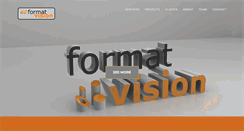 Desktop Screenshot of formatvision.net